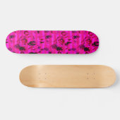 Pink-Graffiti-Skateboard-Plattformen Skateboard (Horizontal)