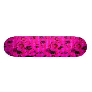 Pink-Graffiti-Skateboard-Plattformen Skateboard
