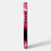 Pink-Grafik-Tier-Druck Case-Mate iPhone Hülle (Rückseite / Links)