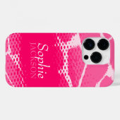 Pink Grafik Tier iPhone Gehäuse Case-Mate iPhone Hülle (Rückseite (Horizontal))