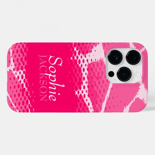 Pink Grafik Tier iPhone Gehäuse Case-Mate iPhone Hülle (Rückseite (Horizontal))