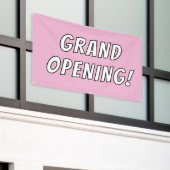 Pink Grand Opening! Banner (Äußeres Gebäude)