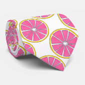 Pink Grapefruit Citrus Frucht Feinschmecker Krawat Krawatte (Gerollt)