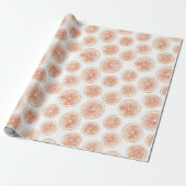 Pink Grapefruit Geburtstag Geschenkpapier (Ungerollt)