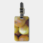 Pink Grapefruit Gepäckanhänger (Vorderseite vertikal)