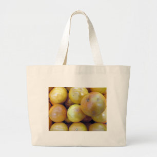 Pink Grapefruit Jumbo Stoffbeutel