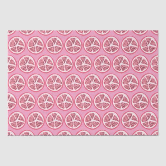 Pink Grapefruit Seidenpapier (Vorderseite)