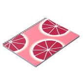 Pink Grapefruit Slice Notizblock (Linke Seite)