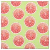 Pink Grapefruit Slices Pattern Stoff (Muster)