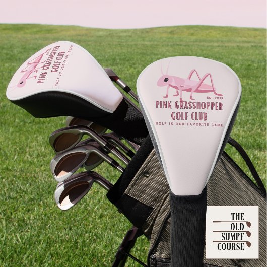 Pink Grasshopper Golf Club Headcover