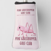 Pink Grasshopper Golf Club Headcover (Rotieren 90)