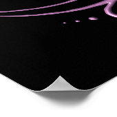 Pink Gratitude  Poster (Ecke)