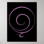 Pink Gratitude  Poster (Vorne)