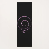 Pink Gratitude  Yogamatte (Rückseite)