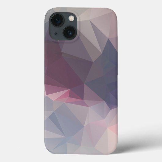 Pink-grau-Abstrakt-Pyramidendesign Case-Mate iPhone Hülle (Rückseite)