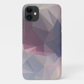 Pink-grau-Abstrakt-Pyramidendesign Case-Mate iPhone Hülle (Rückseite)