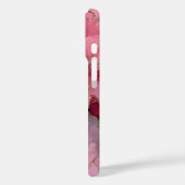 Pink-, Grau- und Goldmarmor Case-Mate iPhone Hülle (Rückseite / Links)