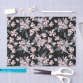 Pink & Grau Wasserfarben-Muster Seidenpapier (Handwerk)