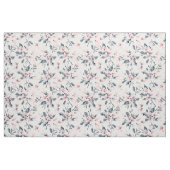 Pink & Grau Wasserfarben-Muster Stoff (Fat Quarter (45,7 x 55,9 cm))