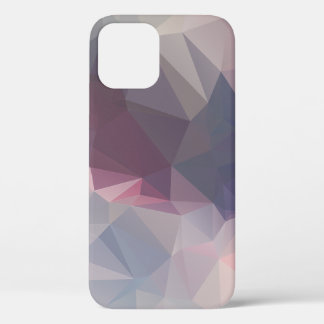 Pink-graue Abstrakte Pyramidenmuster Design-Mat Case-Mate iPhone Hülle
