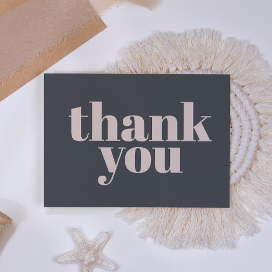 Pink Gray Boho Typografie Baby Showroom Danke