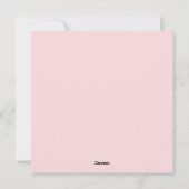 Pink Gray Buffalo Kariert Foto Collage Weihnachten (Rückseite)