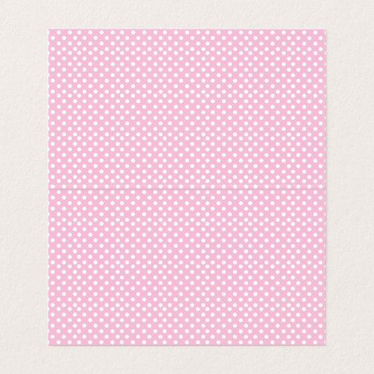 Pink & Gray Elephant Babydusche | PLATZKARTEN Visitenkarten (Innenseite Aufgefaltet)