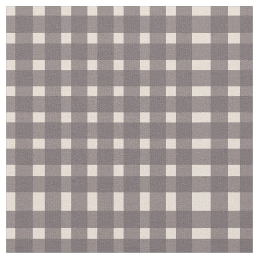 Pink Gray Gingham Pattern Stoff (Nahaufnahme)