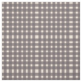 Pink Gray Gingham Pattern Stoff (Muster)