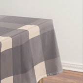 Pink Gray Gingham Pattern Tischdecke (Beispiel)
