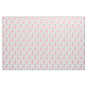 Pink Gray Polka Dot Geometric Design Stoff (Yard (91,4 cm))