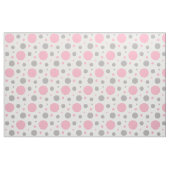 Pink Gray Polka Dot Geometric Design Stoff (Fat Quarter (45,7 x 55,9 cm))