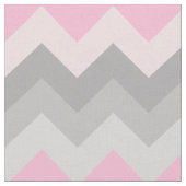 Pink Gray Zickzack Ombre Stoff (Nahaufnahme)