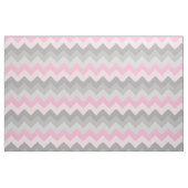 Pink Gray Zickzack Ombre Stoff (Fat Quarter (45,7 x 55,9 cm))