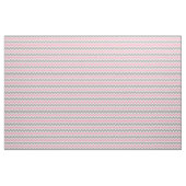 Pink Gray Zickzack Zigzag Muster Stoff (Yard (91,4 cm))