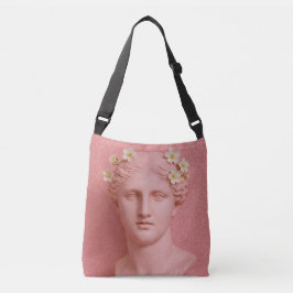 Pink Greek Women Bag. Tragetaschen Mit Langen Trägern