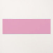 Pink Green Checkered Gingham Pattern Yogamatte (Rückseite (Horizontal))