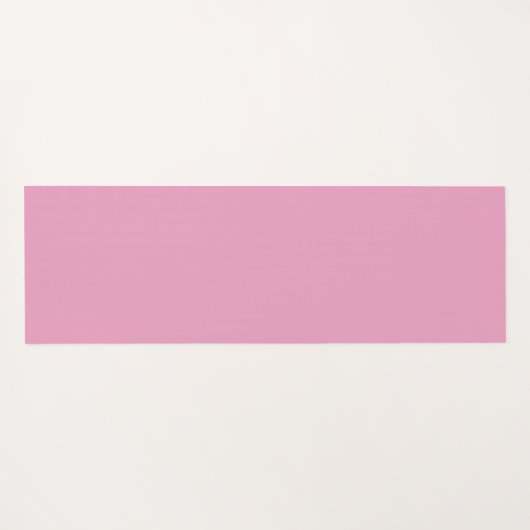 Pink Green Checkered Gingham Pattern Yogamatte (Rückseite (Horizontal))