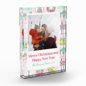 Pink & Green Nutcracker Custom Christmas Photo  Fotoblock (Links)