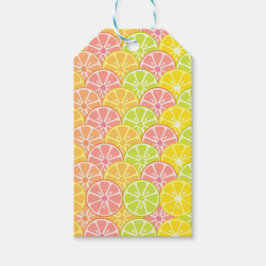 PINK GREEN ORANGE YELLOW FRUIT SLICS GESCHENKANHÄNGER