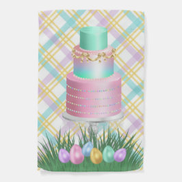 PINK & GREEN PASTEL EASTER LAYER CAKE