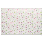 Pink Green Polka Dot Geometrie Stoff (Fat Quarter (45,7 x 55,9 cm))