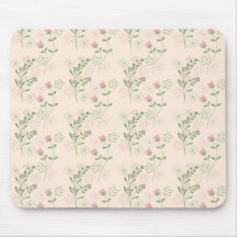 Pink Green Retro Y2K 70er Blume Muster