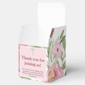 Pink Green Wassercolor Christliche Gesichtsbox Geschenkschachtel (Geöffnet)