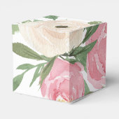 Pink Green Wassercolor Christliche Gesichtsbox Geschenkschachtel (Rückseite)