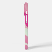Pink Grey Green IPhone 16 Art Phone Case (Rückseite / Links)