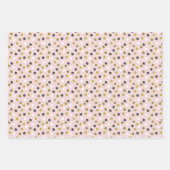 Pink_Grey Holiday Wrapping Paper Sheets Geschenkpapier Set (Vorderseite 2)