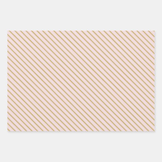 Pink_Grey Holiday Wrapping Paper Sheets Geschenkpapier Set (Vorderseite 2)