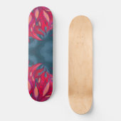 Pink grey Skateboard (Vorderseite)