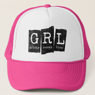 Pink GRL Trucker Hut Truckerkappe
